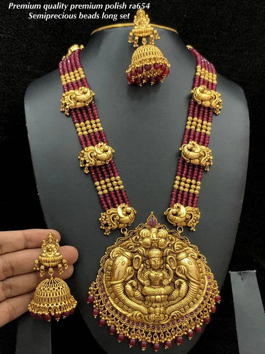 Pushpa Kemp Shine Necklace Set