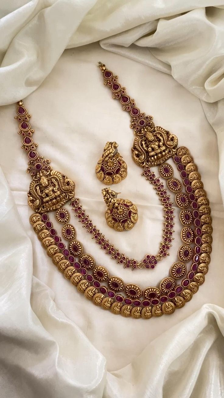 Gold Plated Necklace Set